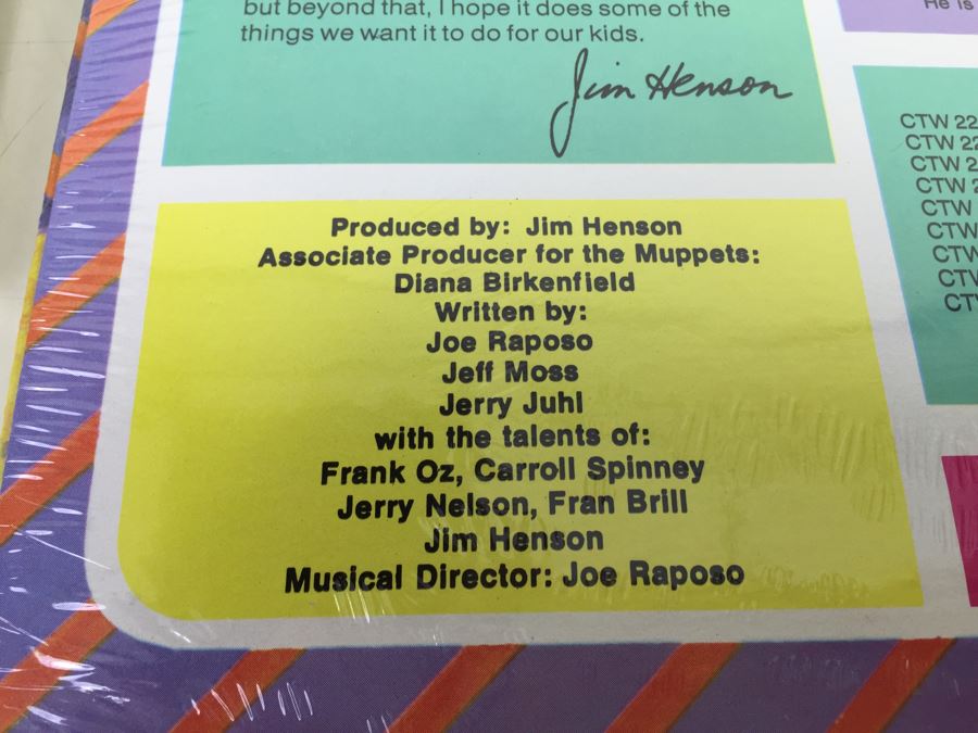 SEALED The Muppet Alphabet Album Starring Jim Henson's MUPPETS From Sesame Street CC 25503 And 1976 Sesame Street Activities Book [Photo 7]