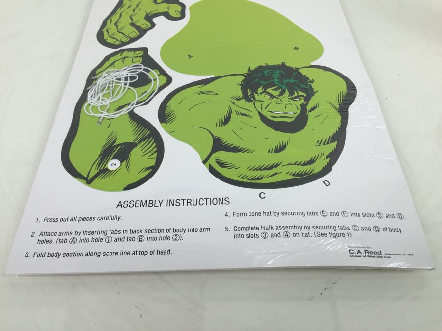 Sealed Superheroes Party Hats With Action Moving Parts From Reed [Photo 8]