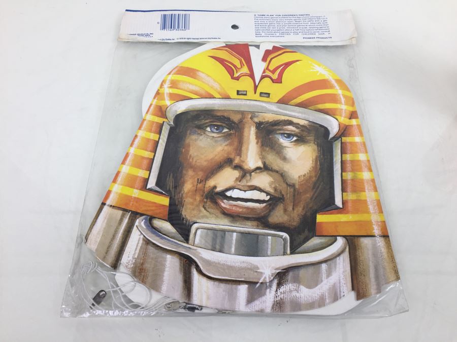 Sealed Battlestar Galatica Deluxe Party Masks: 2 Cylon And 2 Colonial Warriors [Photo 2]