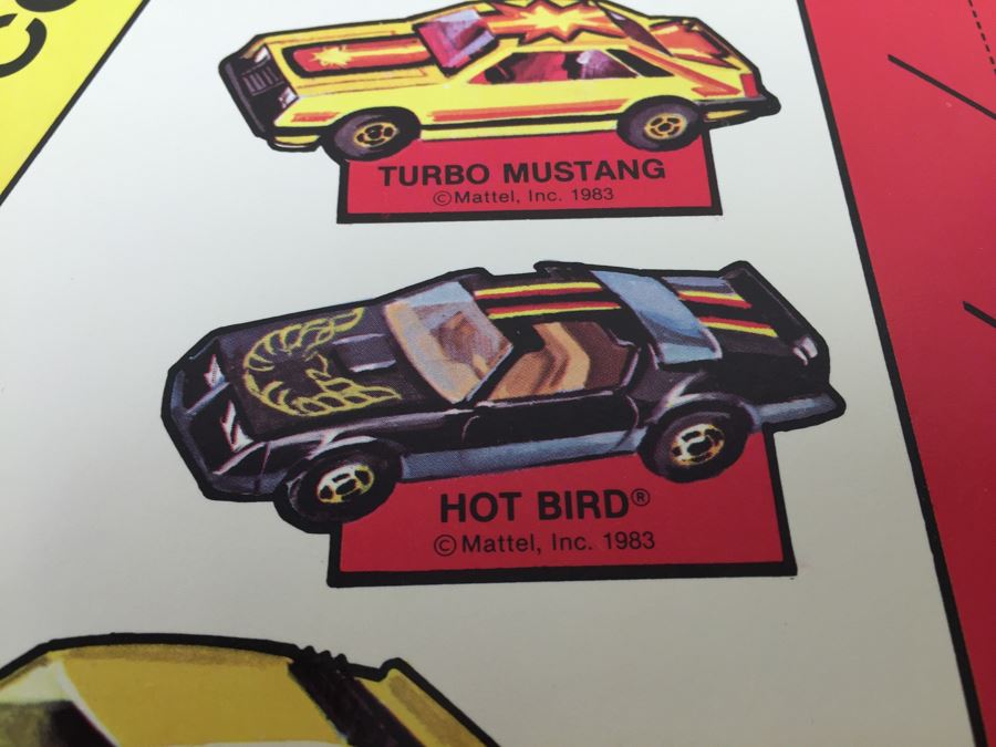 (10) Hot Wheels Sticker Fun A Golden Book New Old Stock Mattel 2147-3 Vintage 1983 [Photo 20]