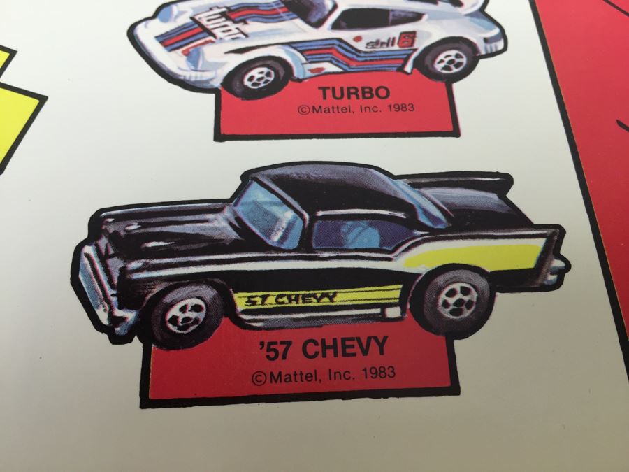 (10) Hot Wheels Sticker Fun A Golden Book New Old Stock Mattel 2147-3 Vintage 1983 [Photo 23]