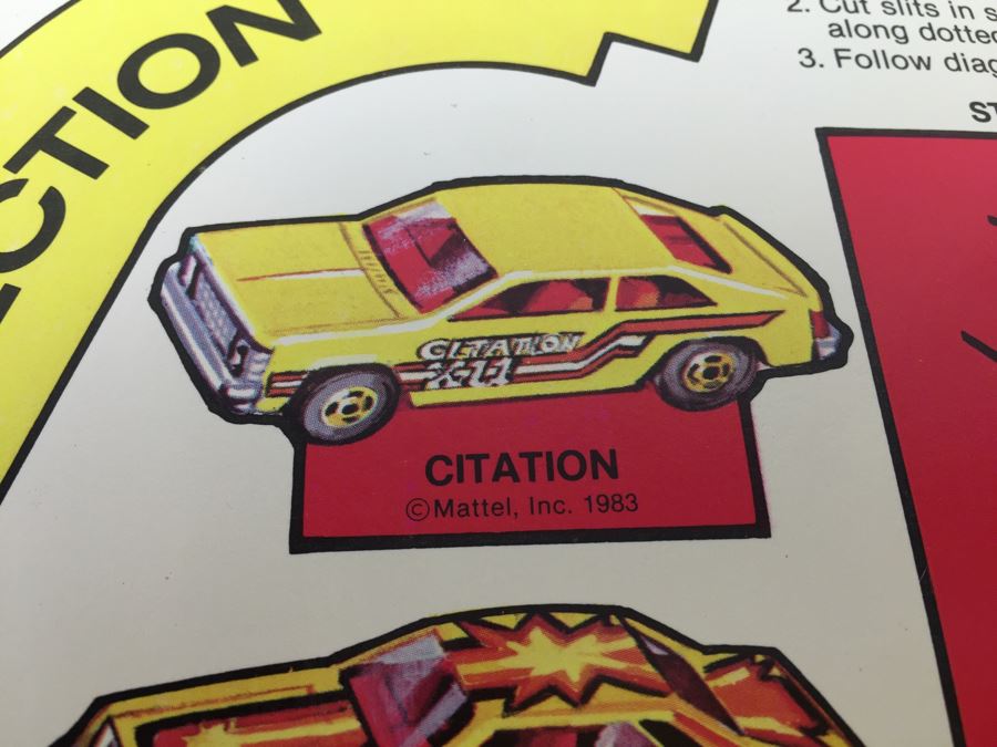 (10) Hot Wheels Sticker Fun A Golden Book New Old Stock Mattel 2147-3 Vintage 1983 [Photo 18]