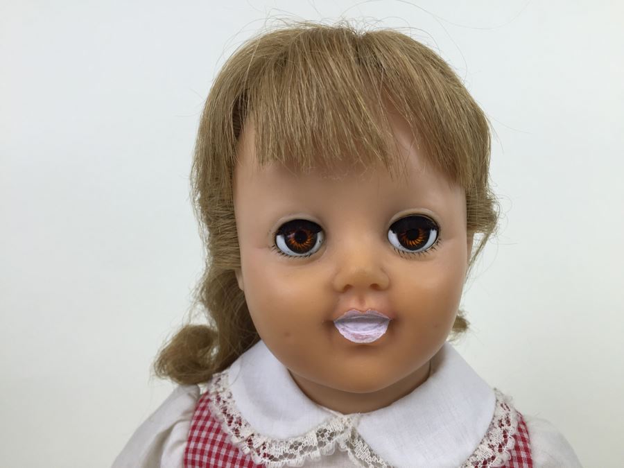 Vintage 22' Doll With Stand 1953-1956 May Be 22' Girl Made By Alexander (Fleischaker Novelty Co.) [Photo 4]