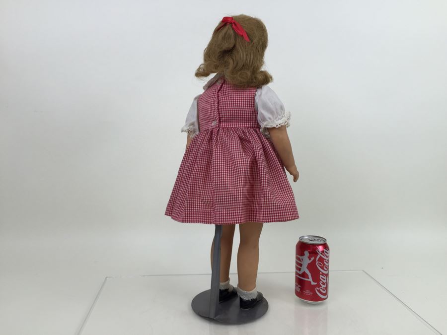 Vintage 22' Doll With Stand 1953-1956 May Be 22' Girl Made By Alexander (Fleischaker Novelty Co.) [Photo 10]