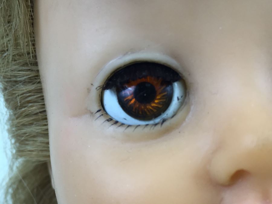 Vintage 22' Doll With Stand 1953-1956 May Be 22' Girl Made By Alexander (Fleischaker Novelty Co.) [Photo 5]