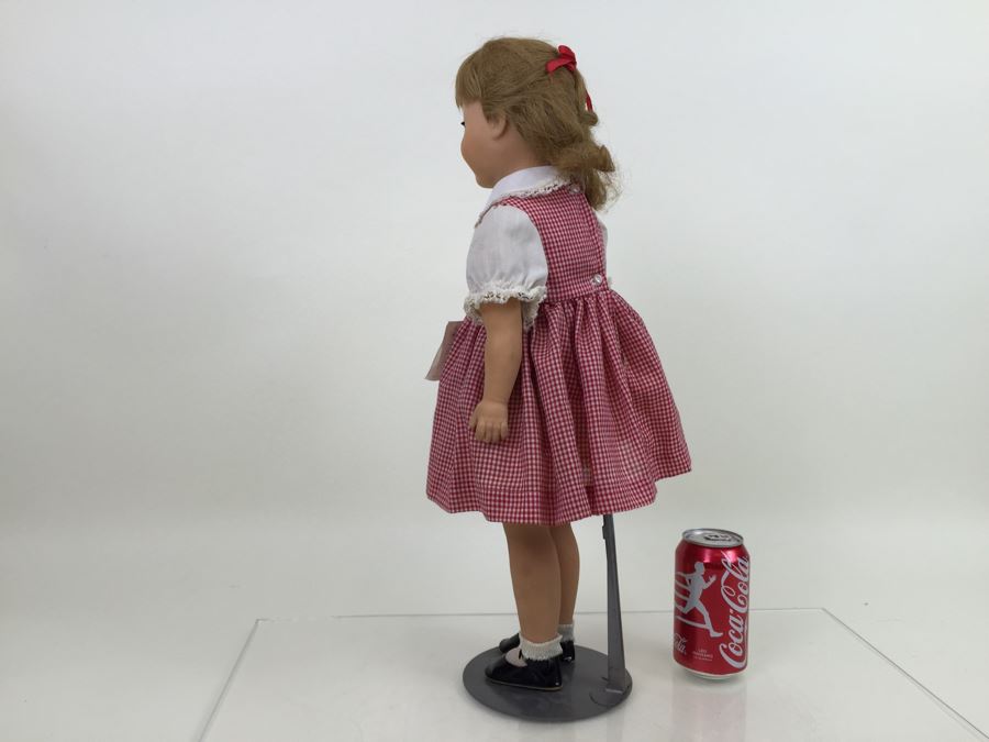 Vintage 22' Doll With Stand 1953-1956 May Be 22' Girl Made By Alexander (Fleischaker Novelty Co.) [Photo 14]