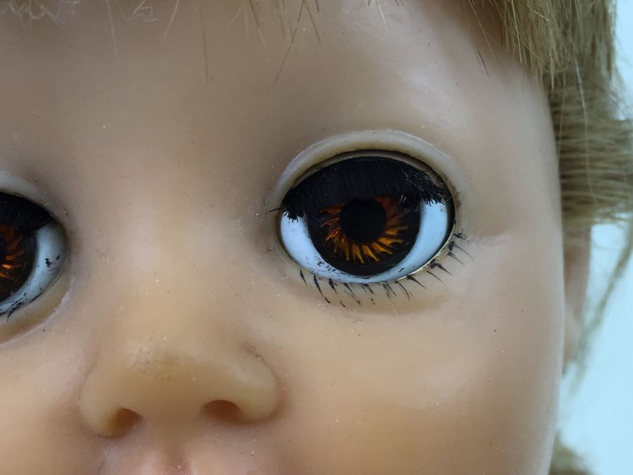 Vintage 22' Doll With Stand 1953-1956 May Be 22' Girl Made By Alexander (Fleischaker Novelty Co.) [Photo 6]