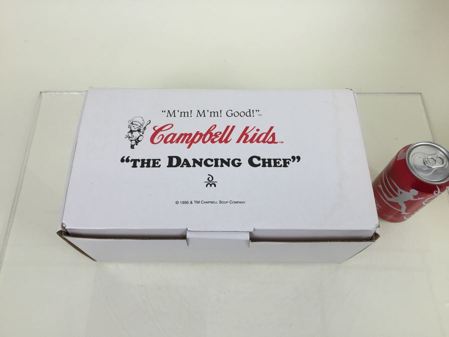 Campbell Kids 'The Dancing Chef' Vintage 1995 Danbury Mint New In Box