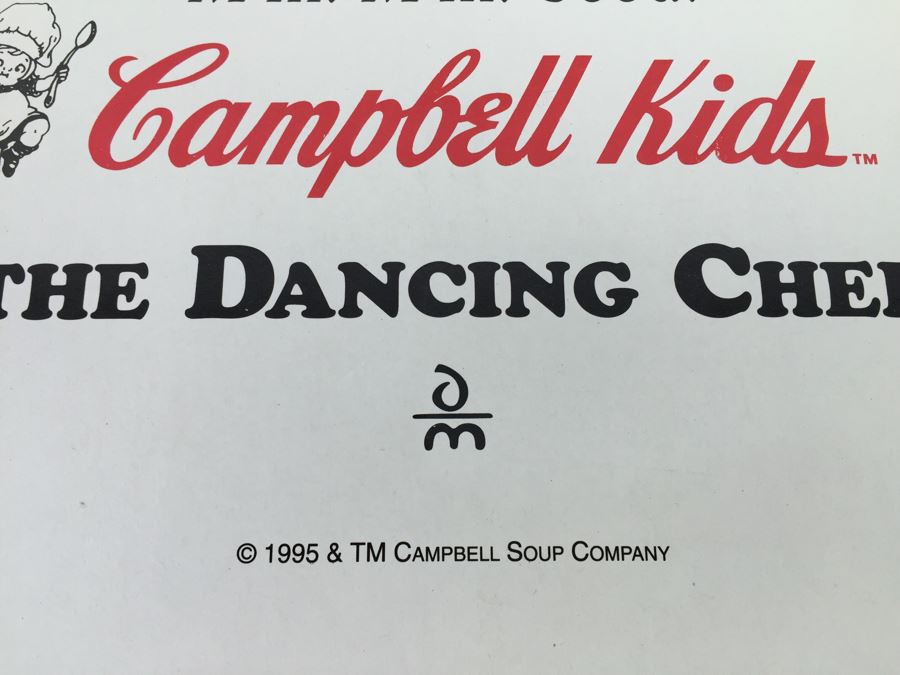 Campbell Kids 'The Dancing Chef' Vintage 1995 Danbury Mint New In Box [Photo 5]