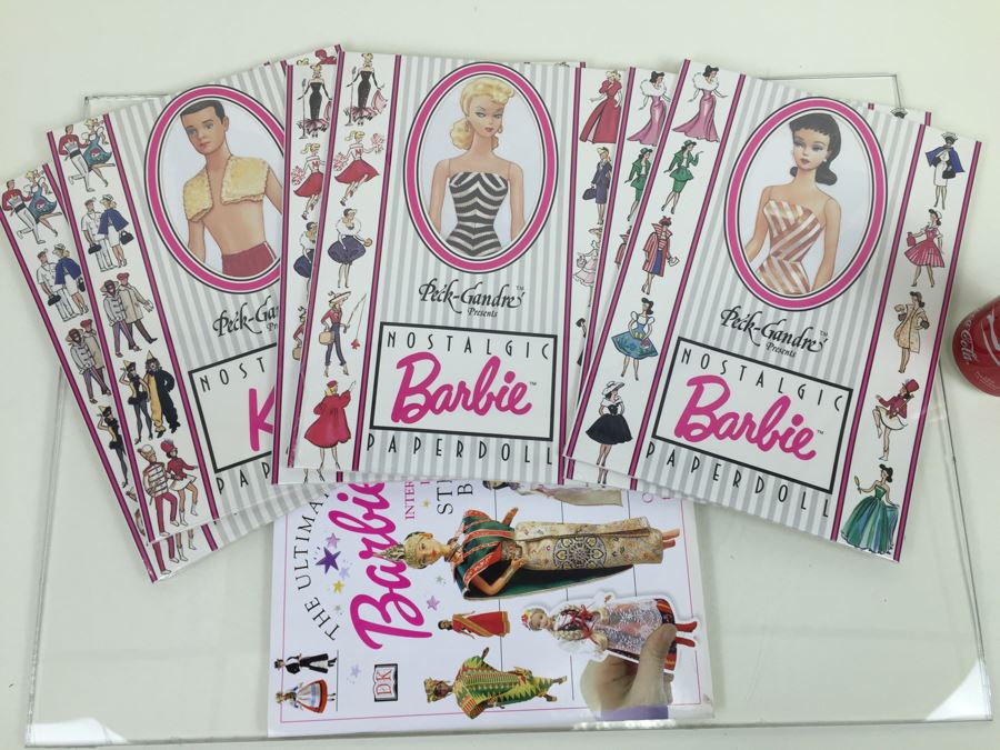 Details about   Vintage 1989 Peck Gandré Nostalgic Barbie paper doll book 