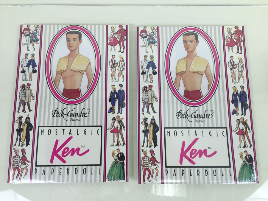 (6) Sealed Nostalgic Barbie Paper Dolls By Peck-Gandre Vintage 1989 New Old Stock And (1) The Ultimate Barbie International Sticker Book DK Vintage 2000 New Old Stock [Photo 19]