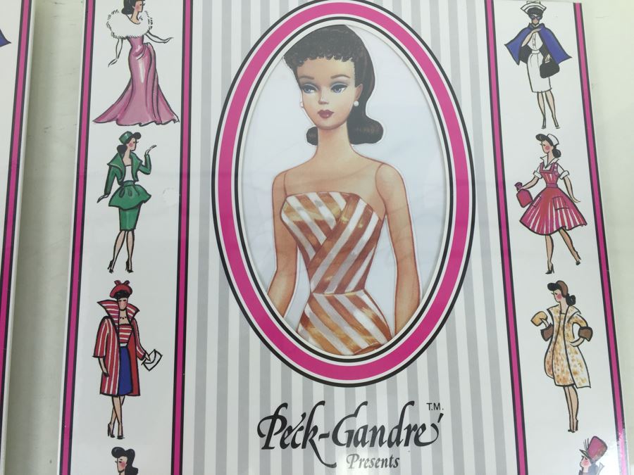 (6) Sealed Nostalgic Barbie Paper Dolls By Peck-Gandre Vintage 1989 New Old Stock And (1) The Ultimate Barbie International Sticker Book DK Vintage 2000 New Old Stock [Photo 14]