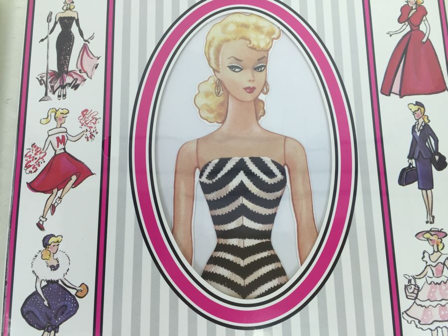 (6) Sealed Nostalgic Barbie Paper Dolls By Peck-Gandre Vintage 1989 New Old Stock And (1) The Ultimate Barbie International Sticker Book DK Vintage 2000 New Old Stock [Photo 6]