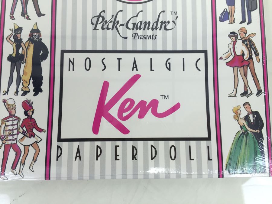 (6) Sealed Nostalgic Barbie Paper Dolls By Peck-Gandre Vintage 1989 New Old Stock And (1) The Ultimate Barbie International Sticker Book DK Vintage 2000 New Old Stock [Photo 21]