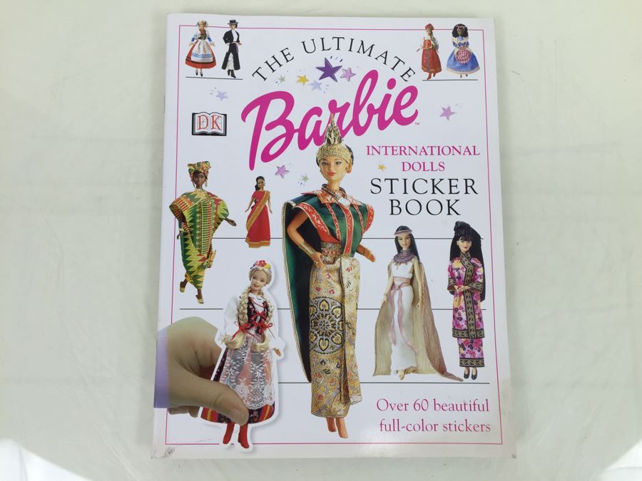 (6) Sealed Nostalgic Barbie Paper Dolls By Peck-Gandre Vintage 1989 New Old Stock And (1) The Ultimate Barbie International Sticker Book DK Vintage 2000 New Old Stock [Photo 3]