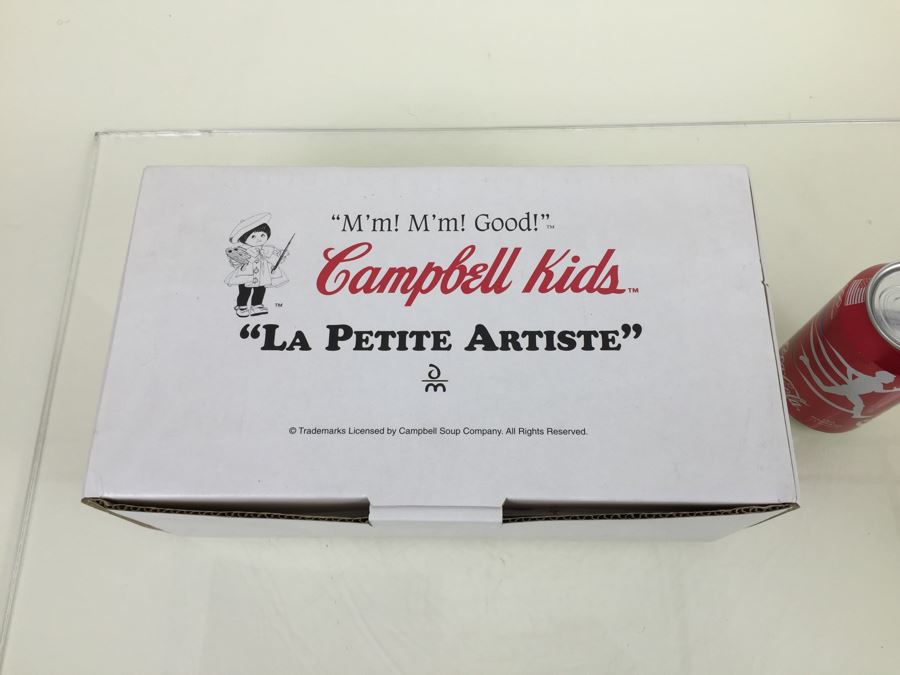 Campbell Kids 'La Petite Artiste' Vintage 1996 Danbury Mint New In Box [Photo 1]