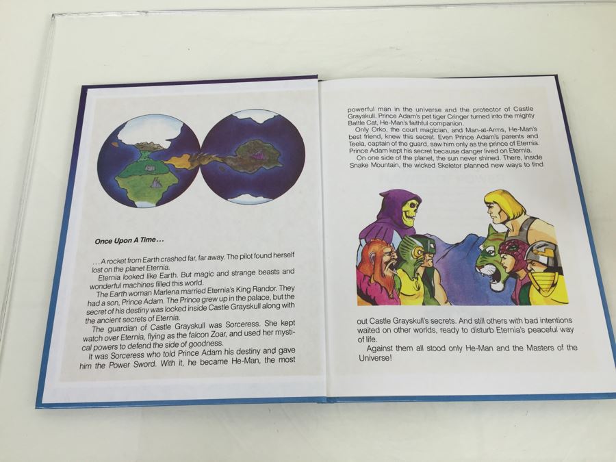 MASTERS OF THE UNIVERSE 'Skeletor's Flower Of Power' Hardcover Book Mattel Golden Book New Old Stock Vintage 1985 [Photo 5]