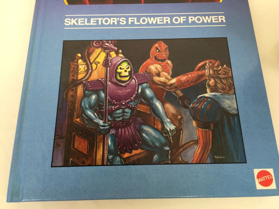 MASTERS OF THE UNIVERSE 'Skeletor's Flower Of Power' Hardcover Book Mattel Golden Book New Old Stock Vintage 1985 [Photo 2]