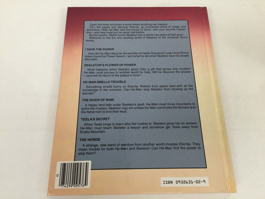 MASTERS OF THE UNIVERSE 'He-Man Smells Trouble' Hardcover Book Mattel Golden Book New Old Stock Vintage 1985 [Photo 6]