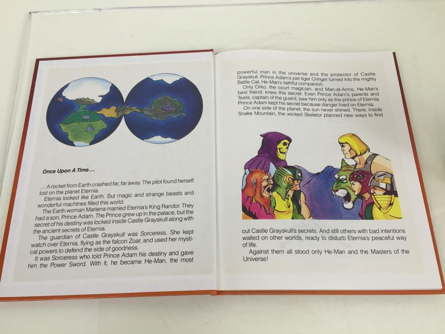 MASTERS OF THE UNIVERSE 'The River Of Ruin' Hardcover Book Mattel Golden Book New Old Stock Vintage 1985 [Photo 5]