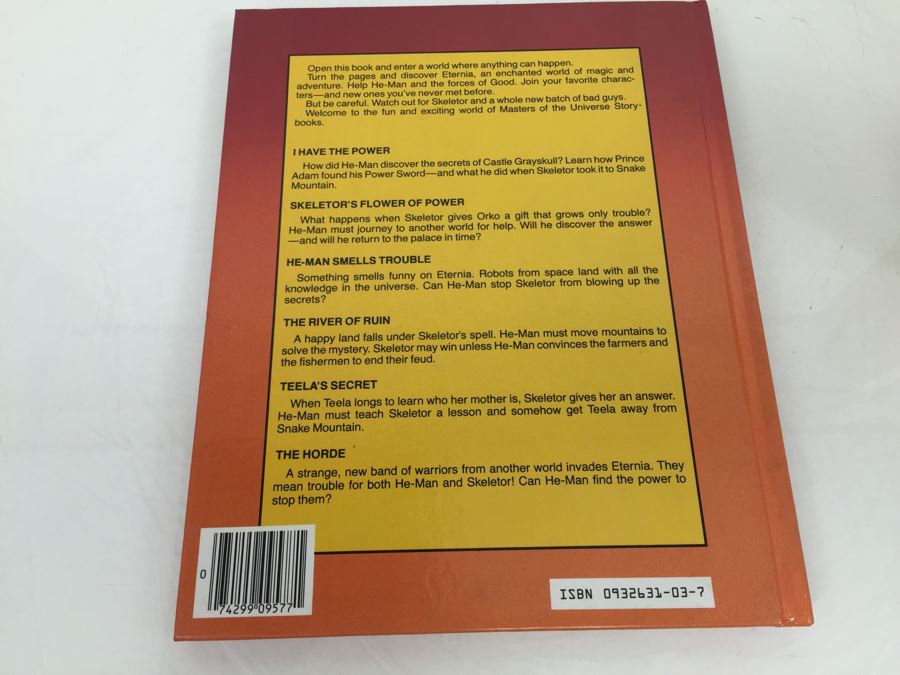 MASTERS OF THE UNIVERSE 'The River Of Ruin' Hardcover Book Mattel Golden Book New Old Stock Vintage 1985 [Photo 3]