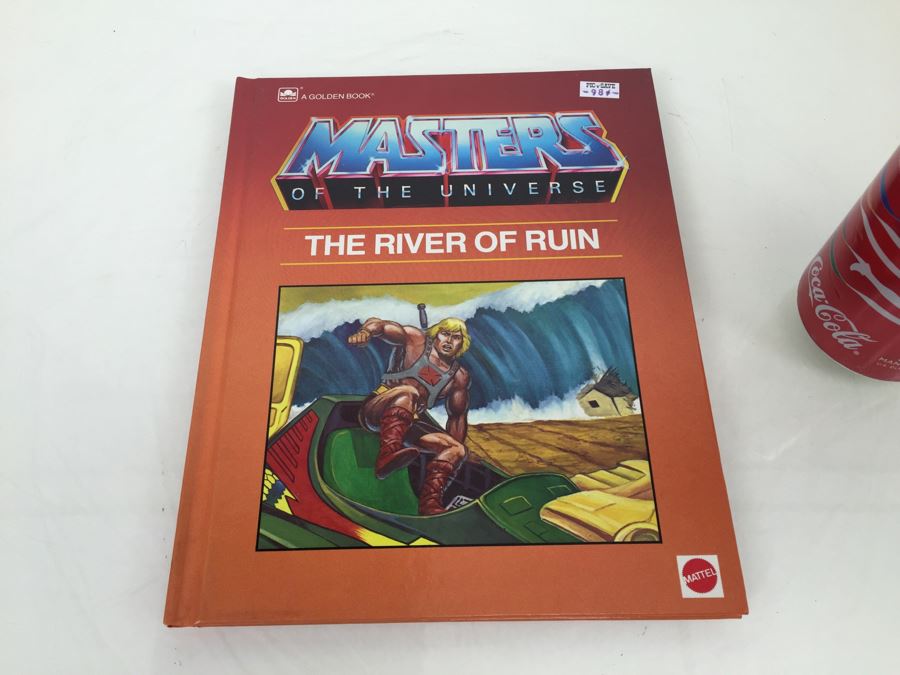 MASTERS OF THE UNIVERSE 'The River Of Ruin' Hardcover Book Mattel Golden Book New Old Stock Vintage 1985 [Photo 1]
