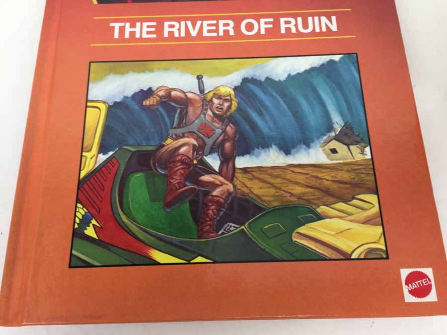 MASTERS OF THE UNIVERSE 'The River Of Ruin' Hardcover Book Mattel Golden Book New Old Stock Vintage 1985 [Photo 2]