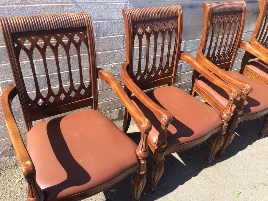 Wooden Arm Chairs [Photo 4]