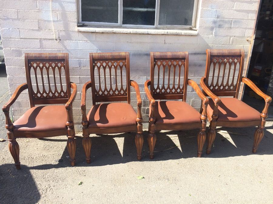 Wooden Arm Chairs