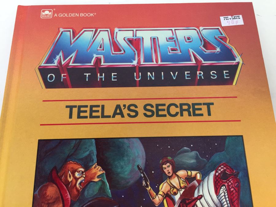 MASTERS OF THE UNIVERSE 'Teela's Secret' Hardcover Book Mattel Golden Book New Old Stock Vintage 1985 [Photo 4]