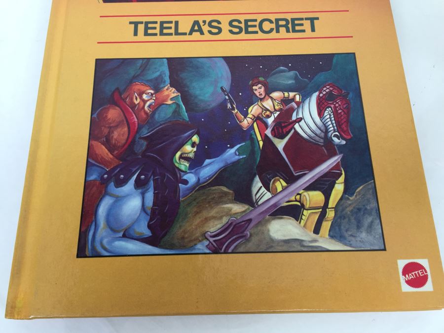 MASTERS OF THE UNIVERSE 'Teela's Secret' Hardcover Book Mattel Golden Book New Old Stock Vintage 1985 [Photo 2]