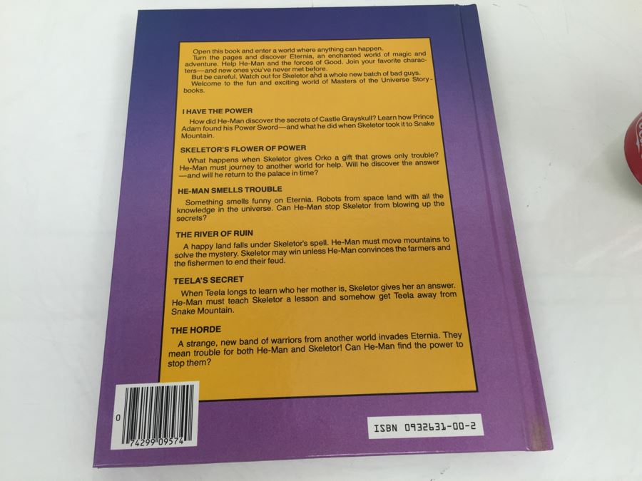 MASTERS OF THE UNIVERSE 'I Have The Power' Hardcover Book Mattel Golden Book New Old Stock Vintage 1985 [Photo 3]