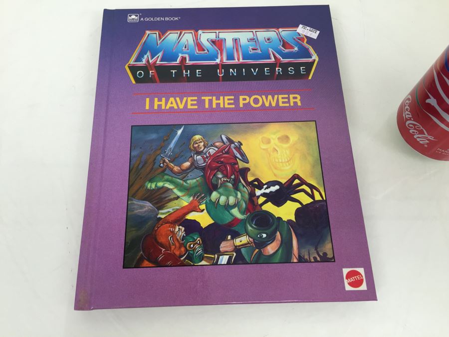 MASTERS OF THE UNIVERSE 'I Have The Power' Hardcover Book Mattel Golden Book New Old Stock Vintage 1985
