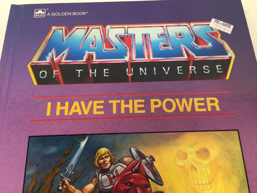 MASTERS OF THE UNIVERSE 'I Have The Power' Hardcover Book Mattel Golden Book New Old Stock Vintage 1985 [Photo 4]