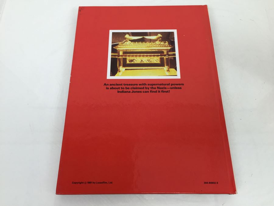 Raiders Of The Lost Ark The Hardcover Storybook Based On The Movie Random House Vintage 1981 First Edition [Photo 9]
