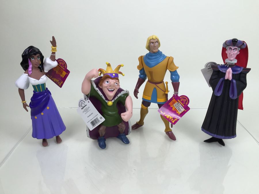 (4) Disney's The Hunchback Of Notre Dame Figurines New With Tags By ...