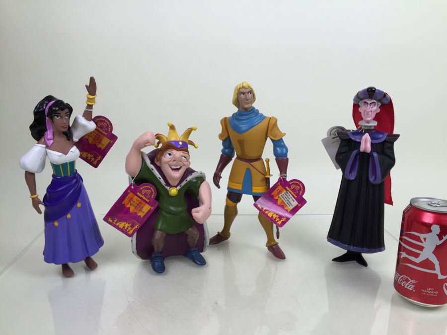 (4) Disney's The Hunchback Of Notre Dame Figurines New With Tags By Applause