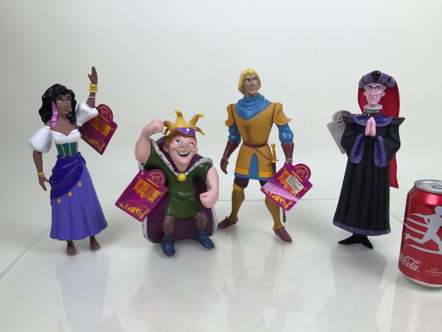 (4) Disney's The Hunchback Of Notre Dame Figurines New With Tags By ...