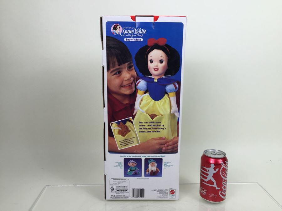 Walt Disney's Snow White And The Seven Dwarfs Snow White Plush Mattel 17090 New In Box Vintage 1993 [Photo 5]