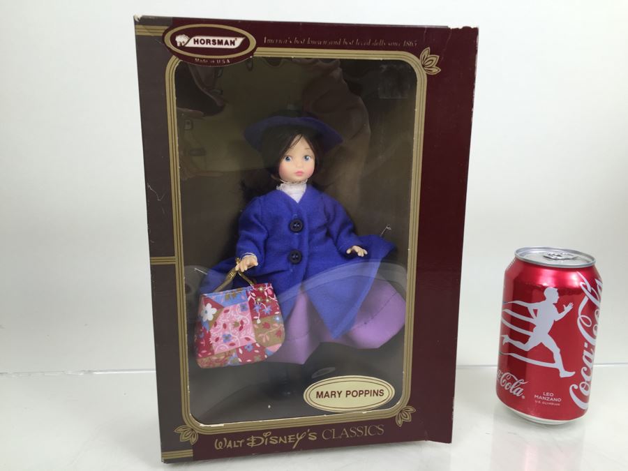 Walt Disney's Classics Mary Poppins Doll 1098 New In Box By Horsman