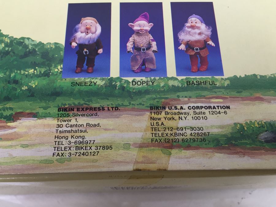 Disney's Snow White 'Snow White' 11 1/2' Full Jointed Doll New In Box By Bikin BN-1000 [Photo 8]