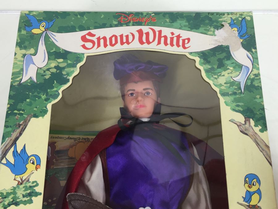 Disney's Snow White 'The Prince' 11 1/2' Full Jointed Doll New In Box By Bikin BN-1000 [Photo 2]