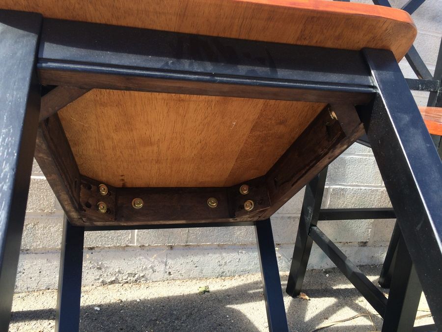 Wooden Counter Height Bar Stools [Photo 5]