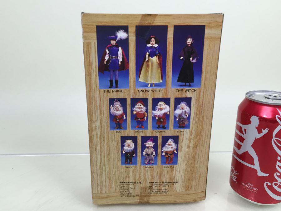 Vintage Disney's Snow White And The Seven Dwarfs 'Dopey' Figurine Action Figure Bikin New In Box [Photo 2]
