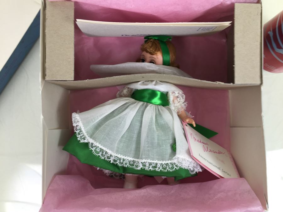 Madame Alexander Doll Irish Lass 11555 Red Hair Green Eyes New In Box [Photo 7]