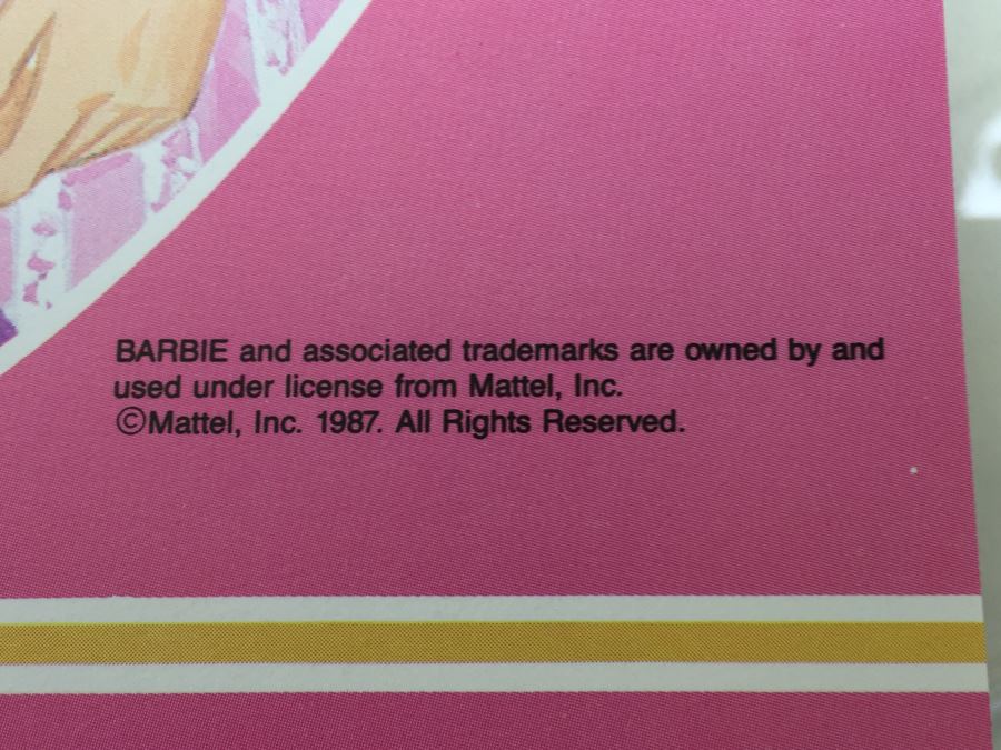 (6) Jewel Secrets Barbie Paper Dolls Golden Book Mattel 1537 New Vintage 1987 [Photo 11]