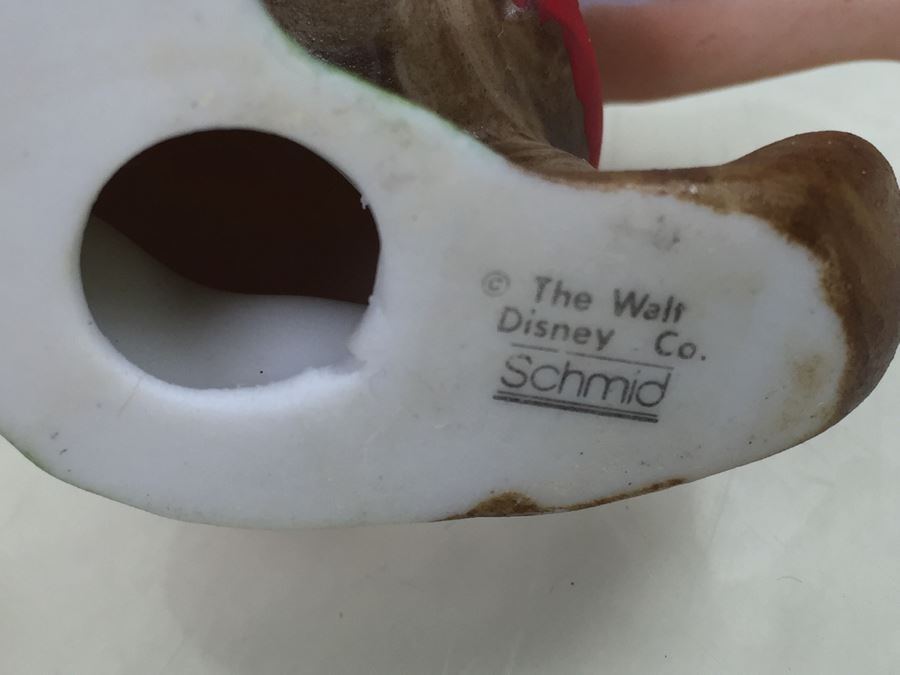 (4) The Walt Disney Co Vintage Disney's Snow White And The Seven Dwarfs 'Dwarf' Figurines Hand Painted By Schmid [Photo 12]