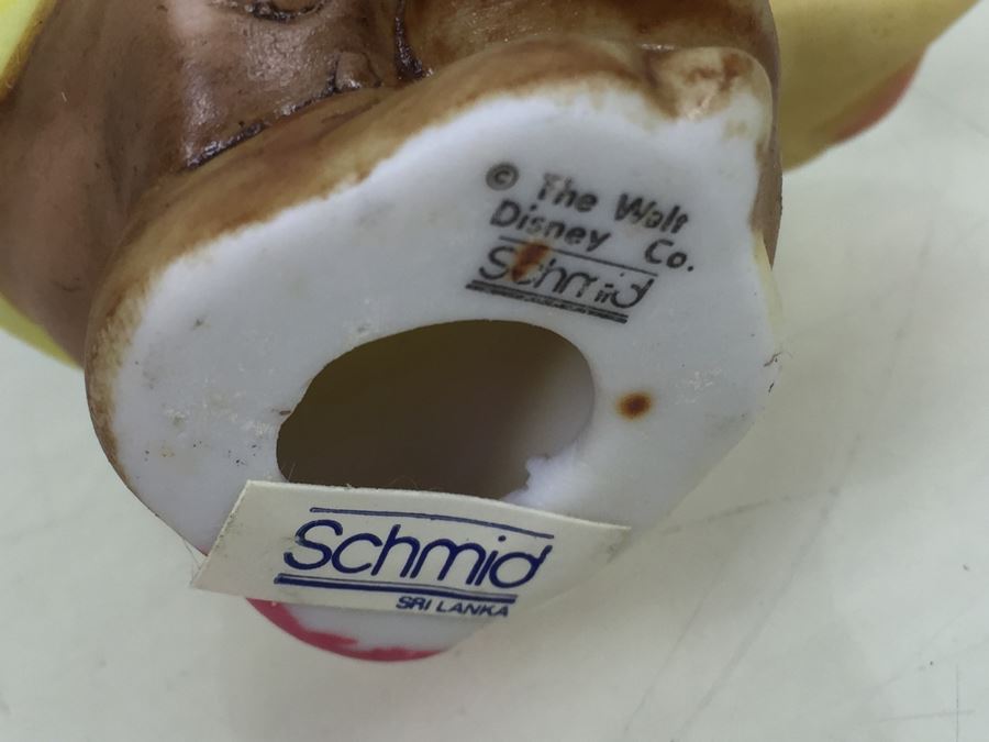 (4) The Walt Disney Co Vintage Disney's Snow White And The Seven Dwarfs 'Dwarf' Figurines Hand Painted By Schmid [Photo 3]