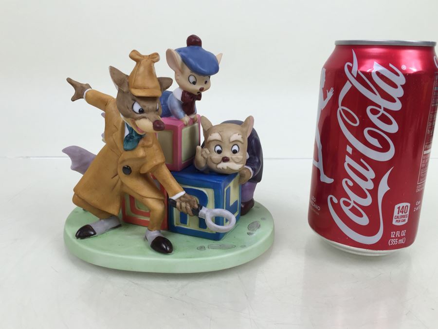 The Disney Collection Disney's Magic Memories 'The Great Mouse Detective' Limited Edition Of 15,000 [Photo 1]