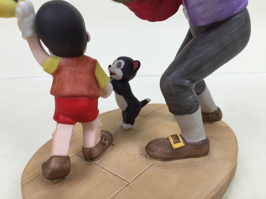 Grolier Collectibles Disney's Magic Memories 'Pinocchio' Second Limited Edition Of 15,000 Made In Japan Vintage 1992 [Photo 10]